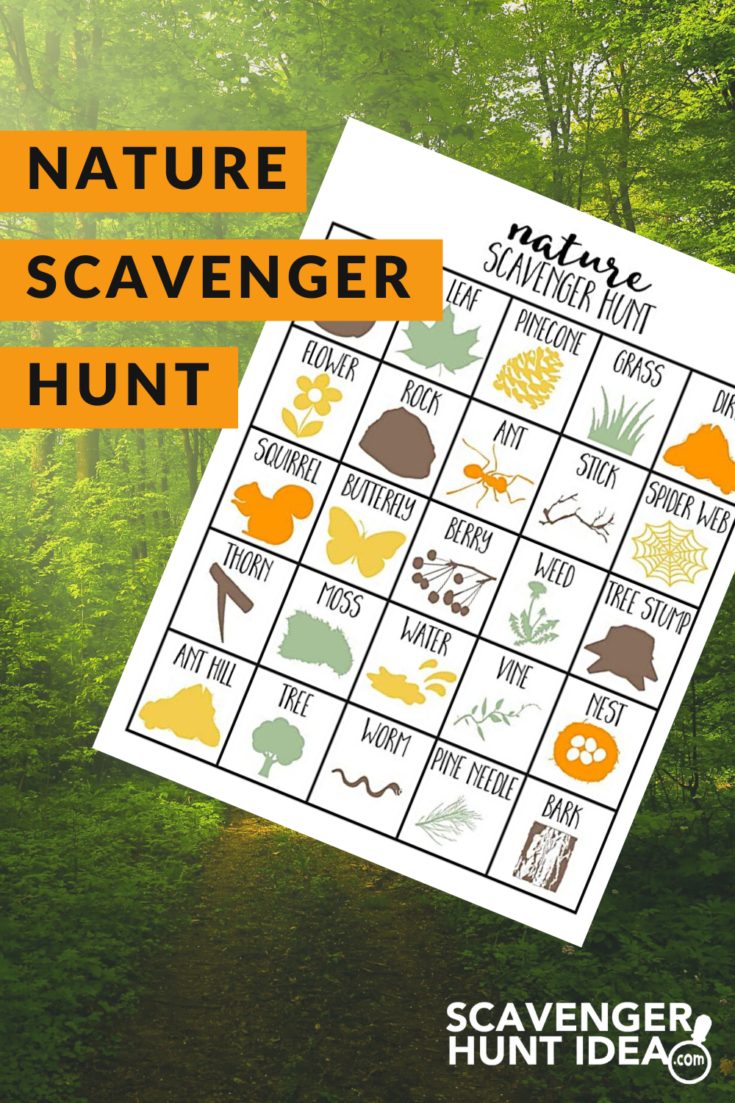 How to go on a Nature Scavenger Hunt with Kids - Scavenger Hunt Ideas