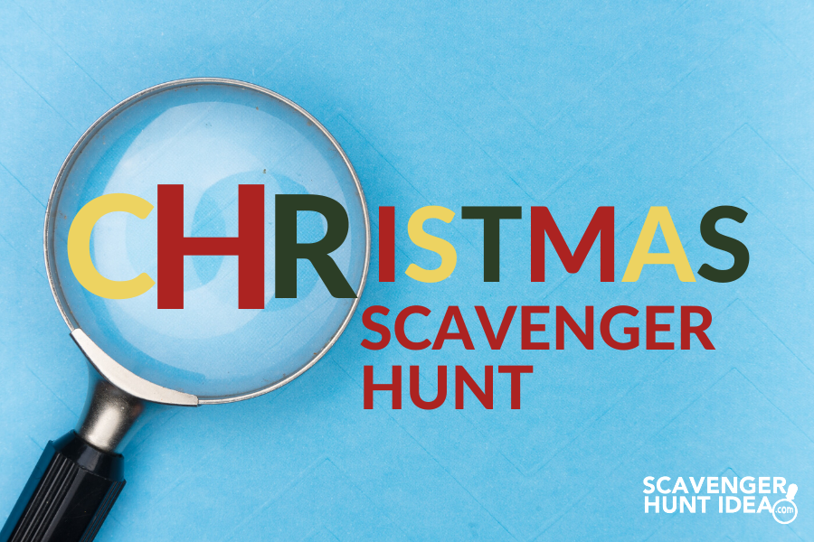 Christmas Scavenger Hunt by ScavengerHuntIdea.com