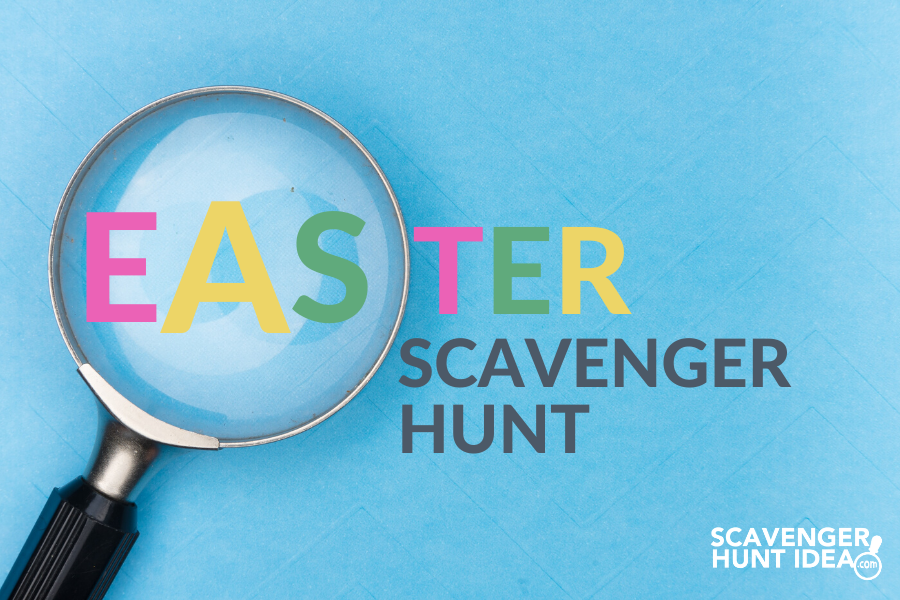 Easter Scavenger Hunt by ScavengerHuntIdea.com