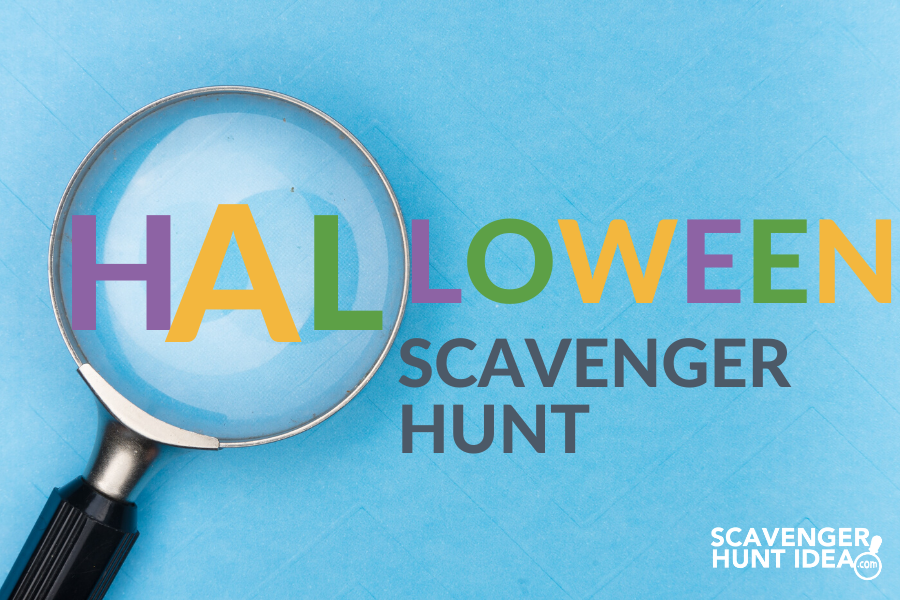 Halloween Scavenger Hunt by ScavengerHuntIdea.com