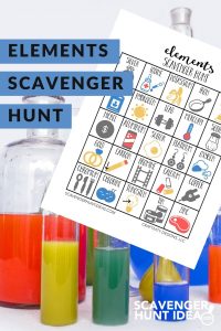Read more about the article Periodic Table Scavenger Hunt (FREE Printable with 3 Levels of Difficulty)