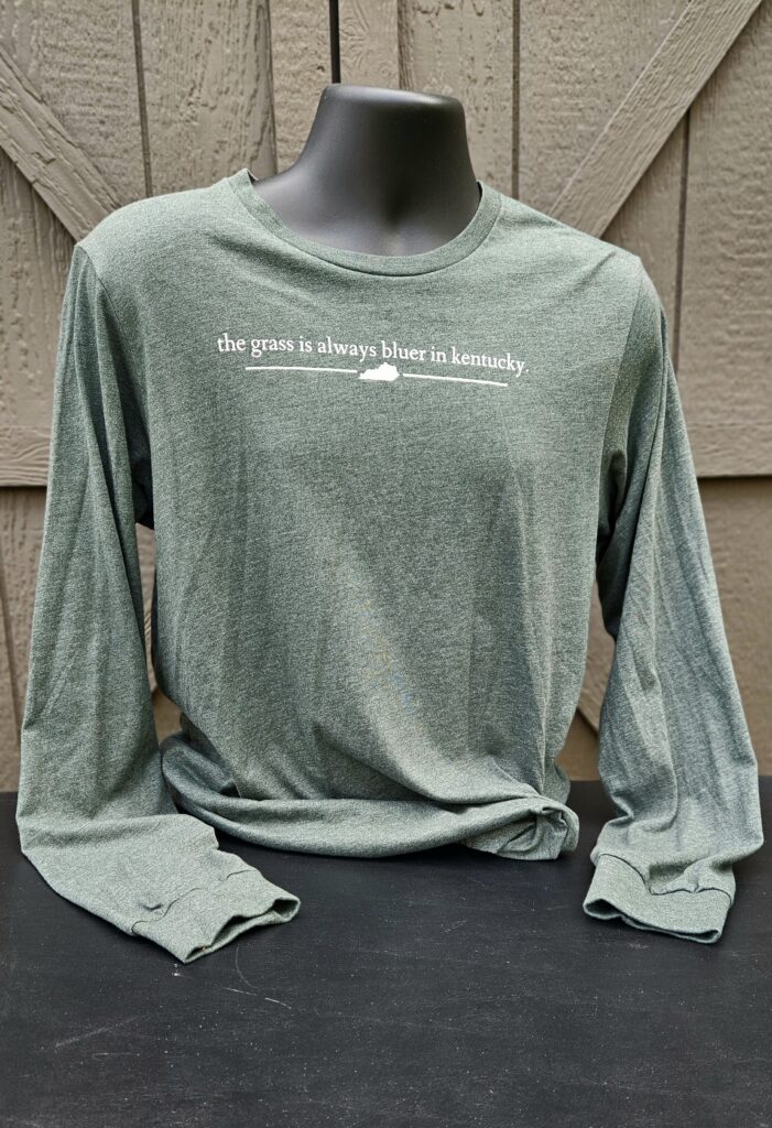 long sleeve green tshirt